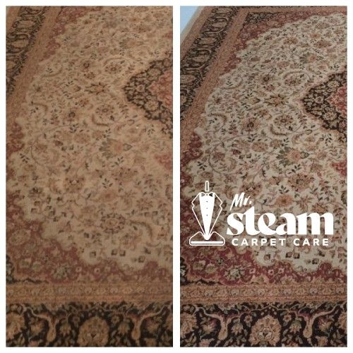 Carpet Cleaning in Plain City Before After 2