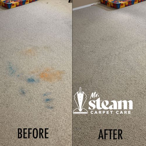 Carpet Cleaning in Clinton Before After