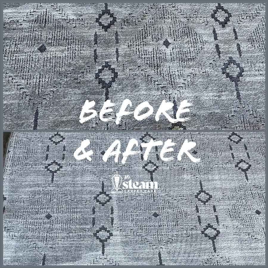 Upholstery Cleaning Before and After